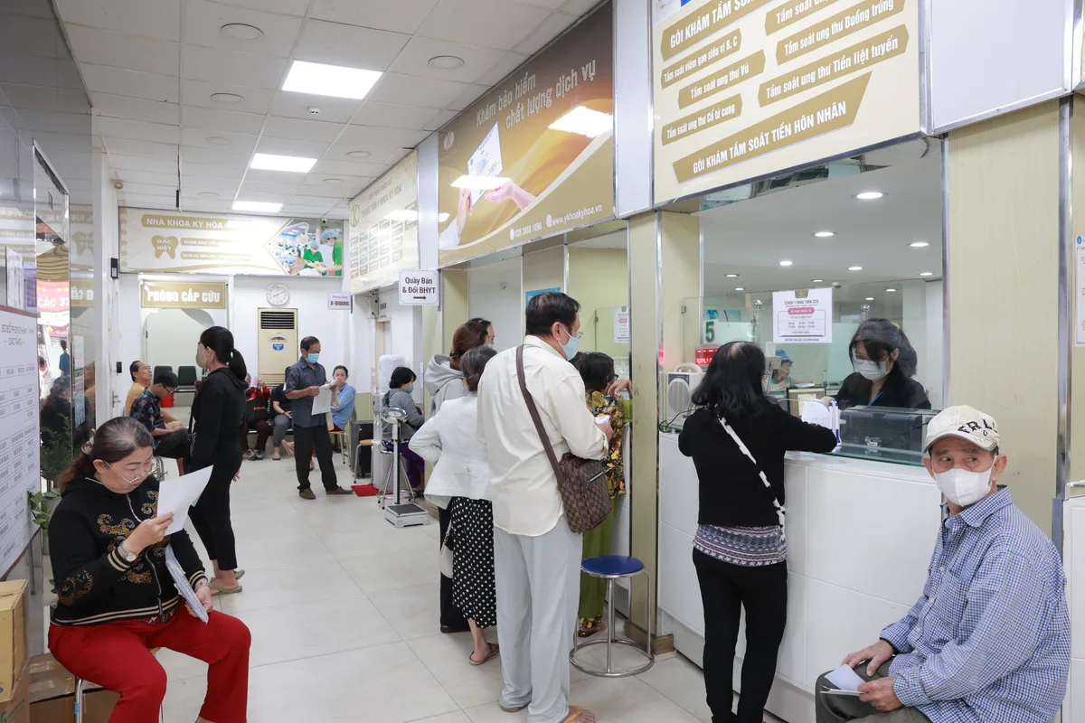Khám Bảo hiểm Y tế tại Trung tâm Y khoa Kỳ Hòa